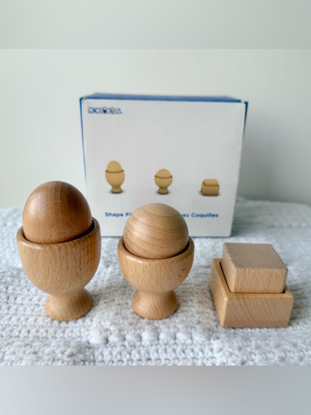 Monti Kids Wooden Shape Fitting Toy